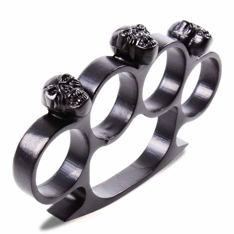 Dark Skull Knuckle Duster - Violent Art Shop