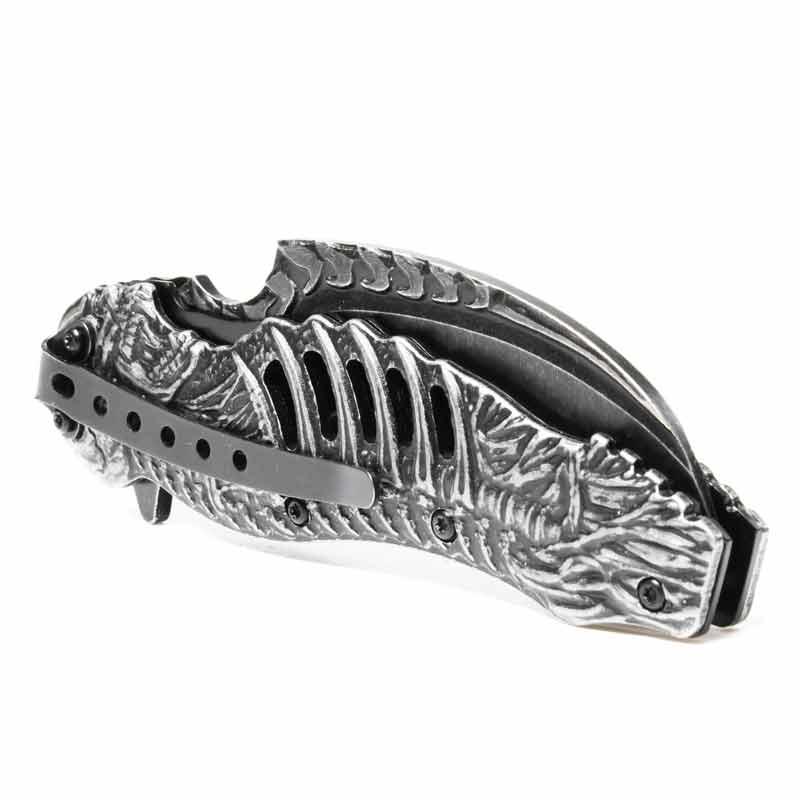 Death Metal Pocket Knife