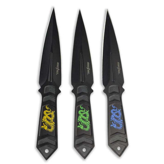 Dragons Fury Throwing Knives - Violent Art Shop