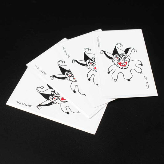 Evil Joker Throwing Cards