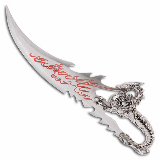Flaming Dragon Blade