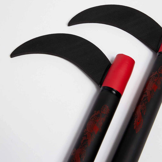 Foam Covered Kama Black w/Red Dragon 12" - Violent Art Shop