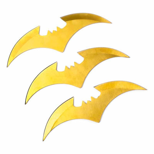 Gold Bat Wing Throwers
