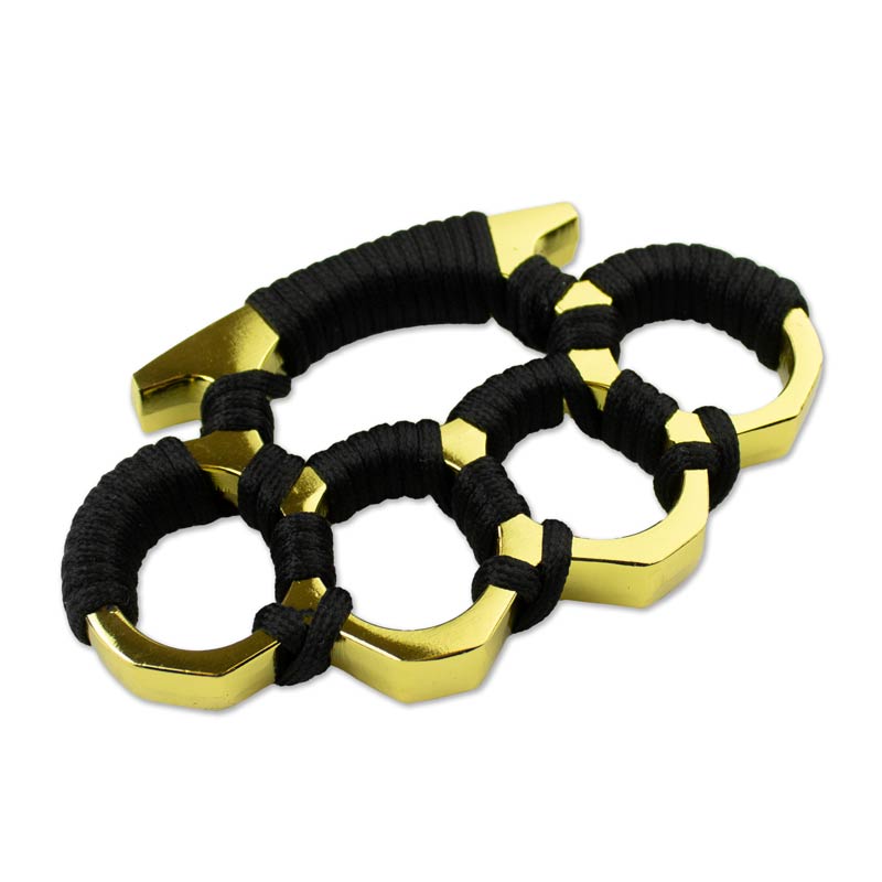 Gold Cord Wrapped Knuckles - Violent Art Shop