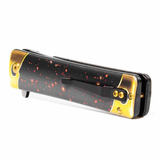 Gold Dragon Pocket Knife