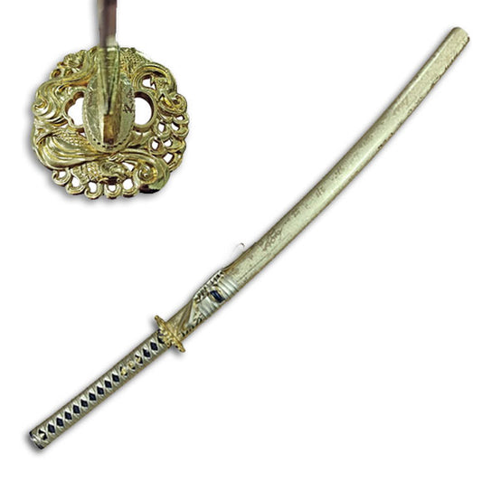 Golden Warrior Katana