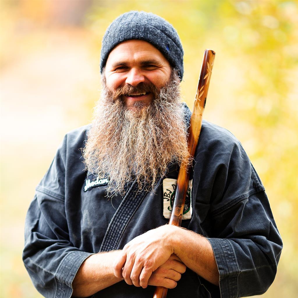 Hand Carved Rattan Bo Staff - Violent Art Shop