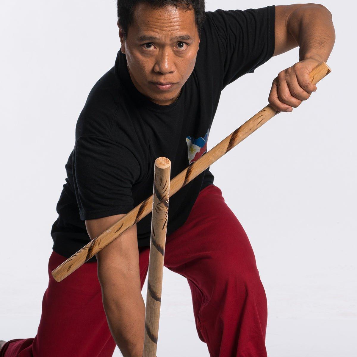 Hand Carved Rattan Escrima - Violent Art Shop