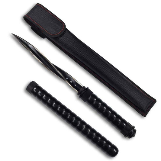 Hidden Twisted Blade Baton - Violent Art Shop