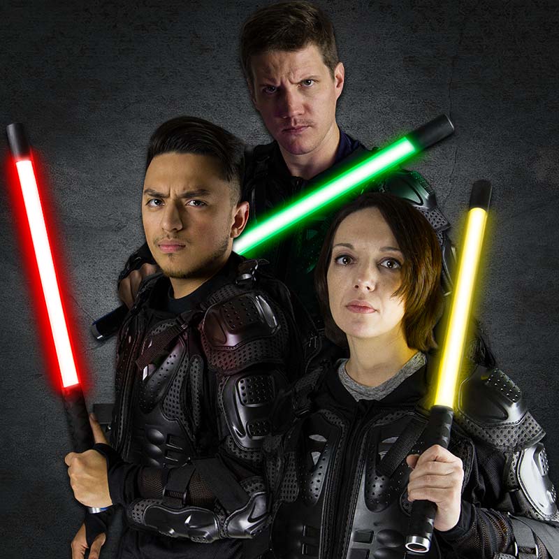 High-Impact LED Escrima - Violent Art Shop