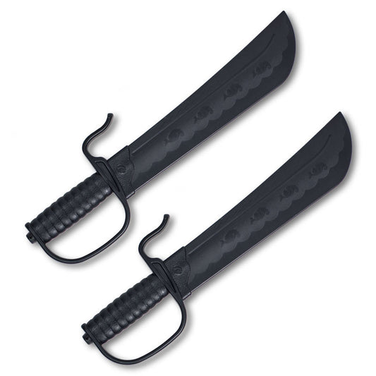 Indestructible Plastic Butterfly Swords (Pair) - Violent Art Shop