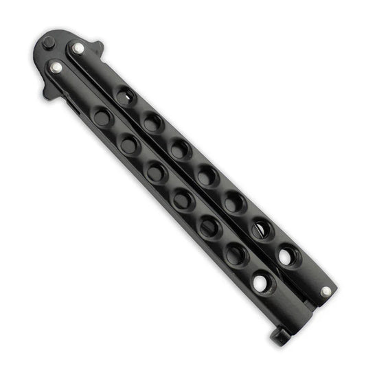 Midnight Black Butterfly Knife