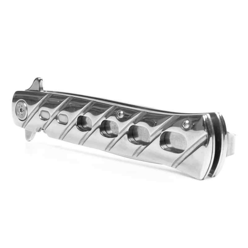 Modern Metallic Pocket Knife