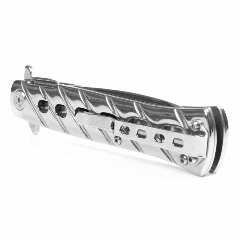 Modern Metallic Pocket Knife