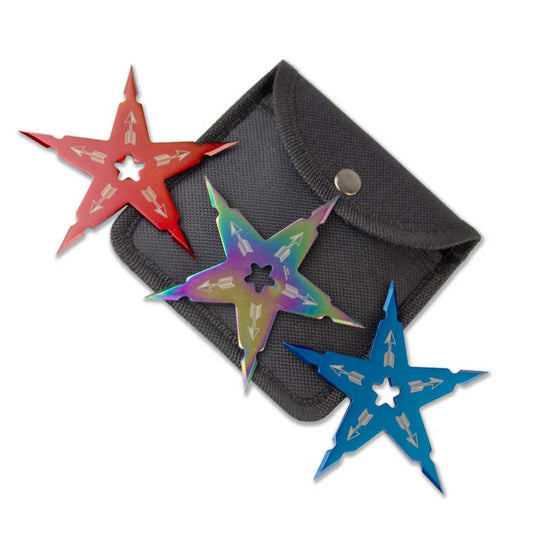Arrow Star Shuriken Set - Violent Art Shop