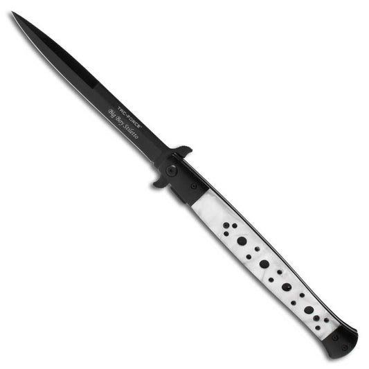 Pearl Handle Big Boy Stiletto - Violent Art Shop