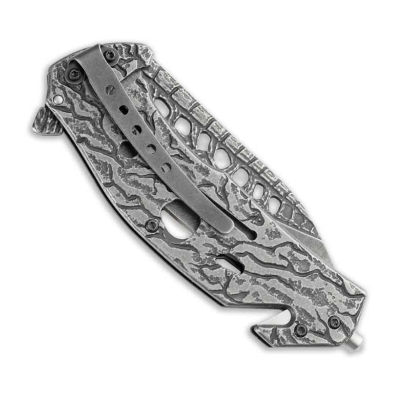 Raging Skull Pocket Knife