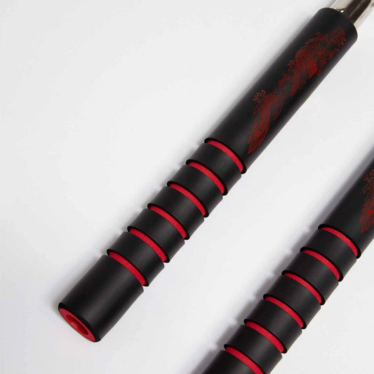 ProForce Foam Speedchuck Nunchaku Dragon Design 12" (w/Chain) - Violent Art Shop