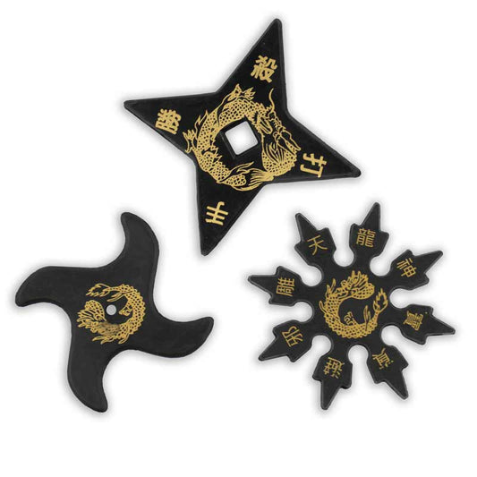 Rubber Throwing Stars - Violent Art Shop