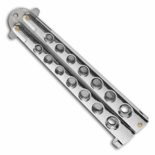 Silver Butterfly Knife
