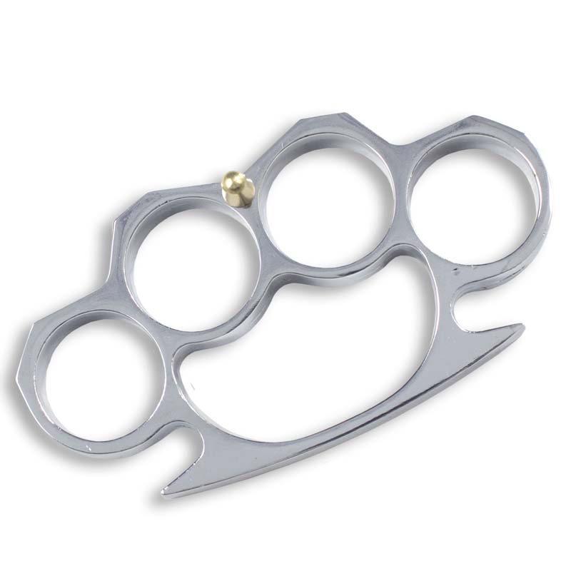 Silver Knuckle Duster - Violent Art Shop