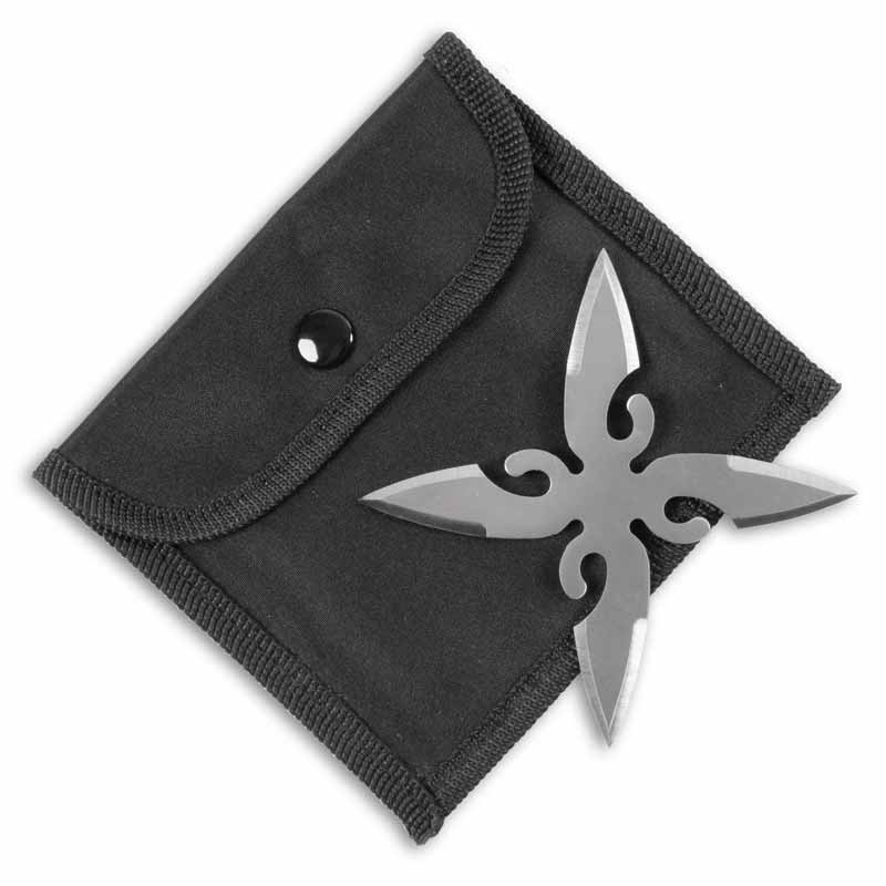 Silver Lotus Ninja Star - Violent Art Shop