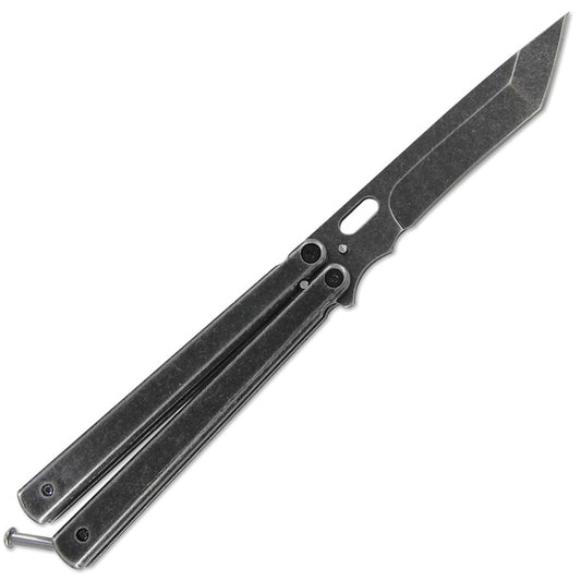 Tanto Blade Butterfly Knife - Violent Art Shop