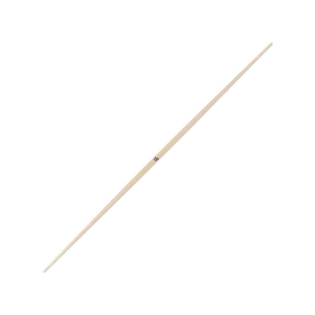 Tapered White Wood Lotus Kanji Bo Staff - Violent Art Shop