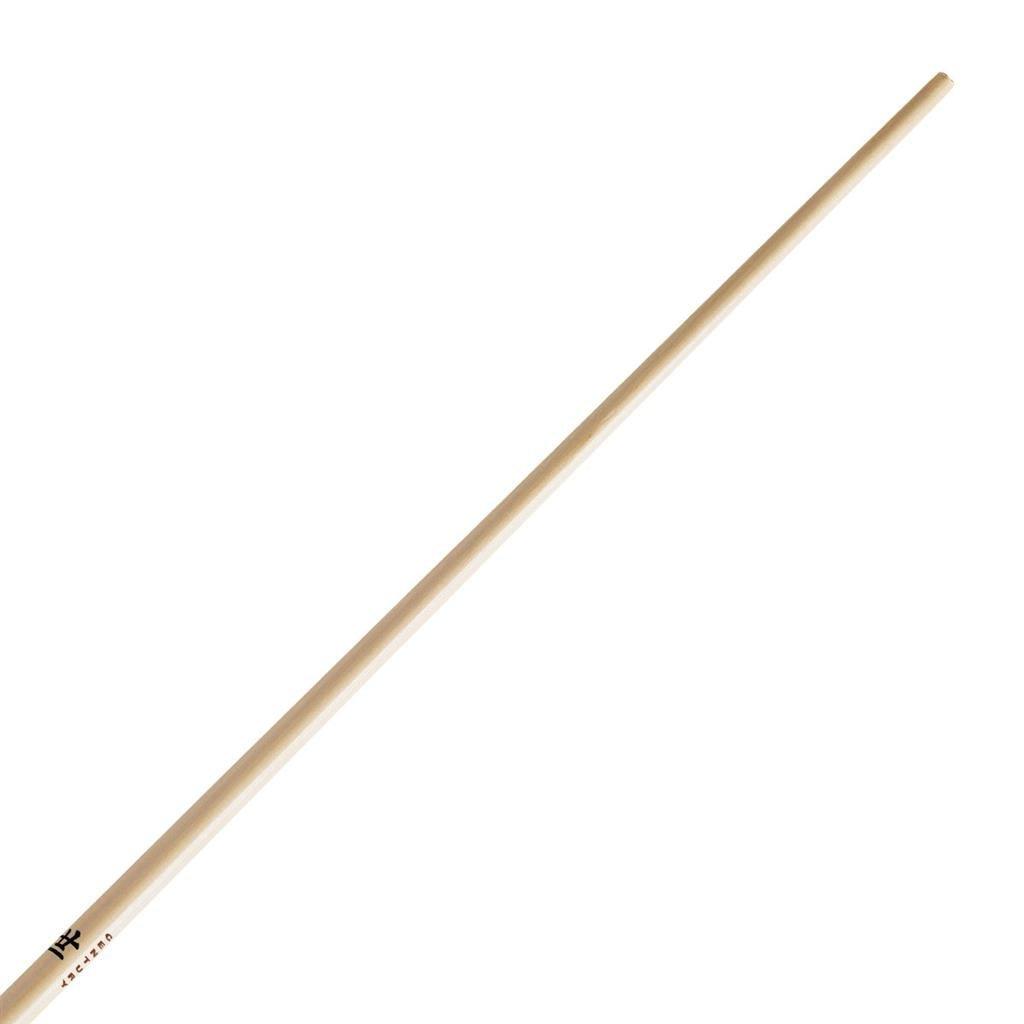 Tapered White Wood Lotus Kanji Bo Staff - Violent Art Shop