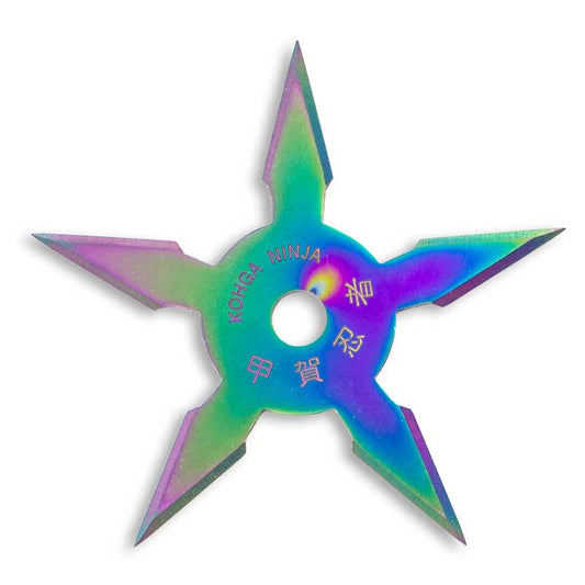 Titanium Finish 5-Point Ninja Star