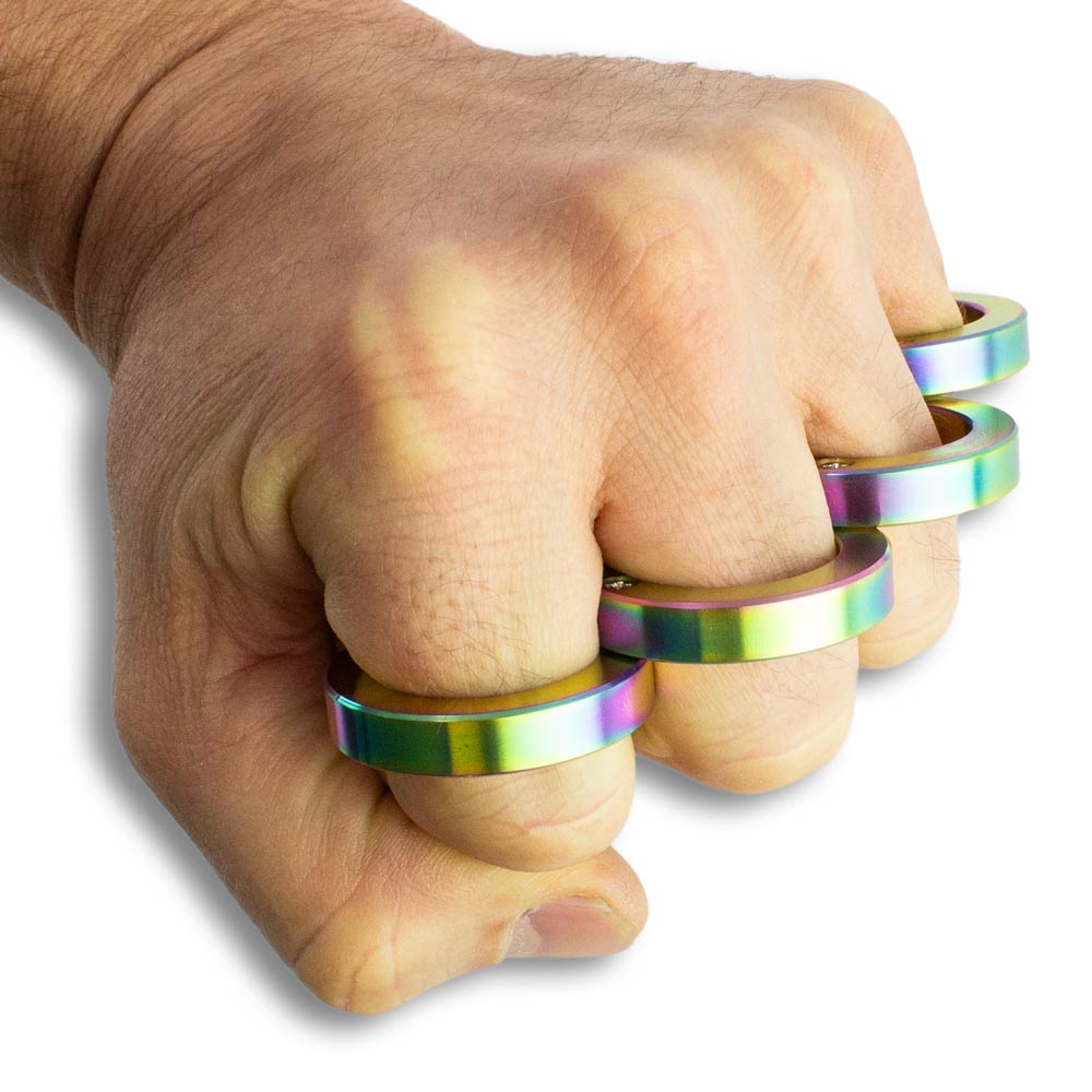 Titanium Finish Folding Knuckles