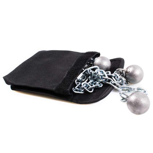 Triple Steel Ball Bola - Violent Art Shop