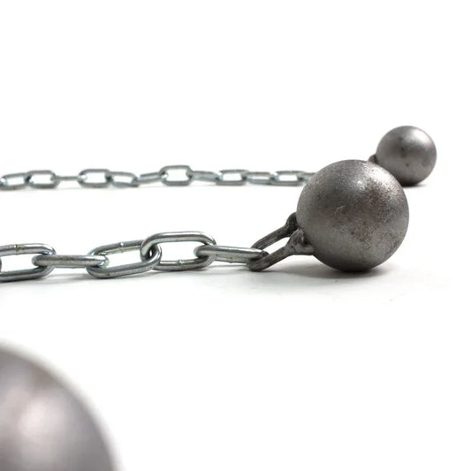 Triple Steel Ball Bola - Violent Art Shop