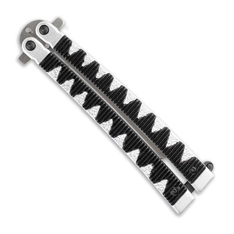 White Katana Handle Balisong