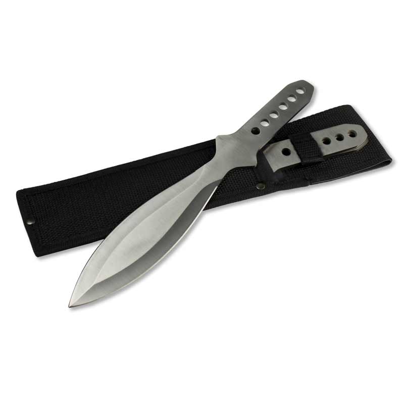 XL Silver Throwing Knives - Violent Art Shop
