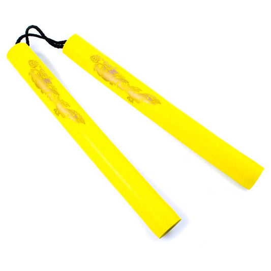 Yellow Dragon Foam Nunchaku - Violent Art Shop