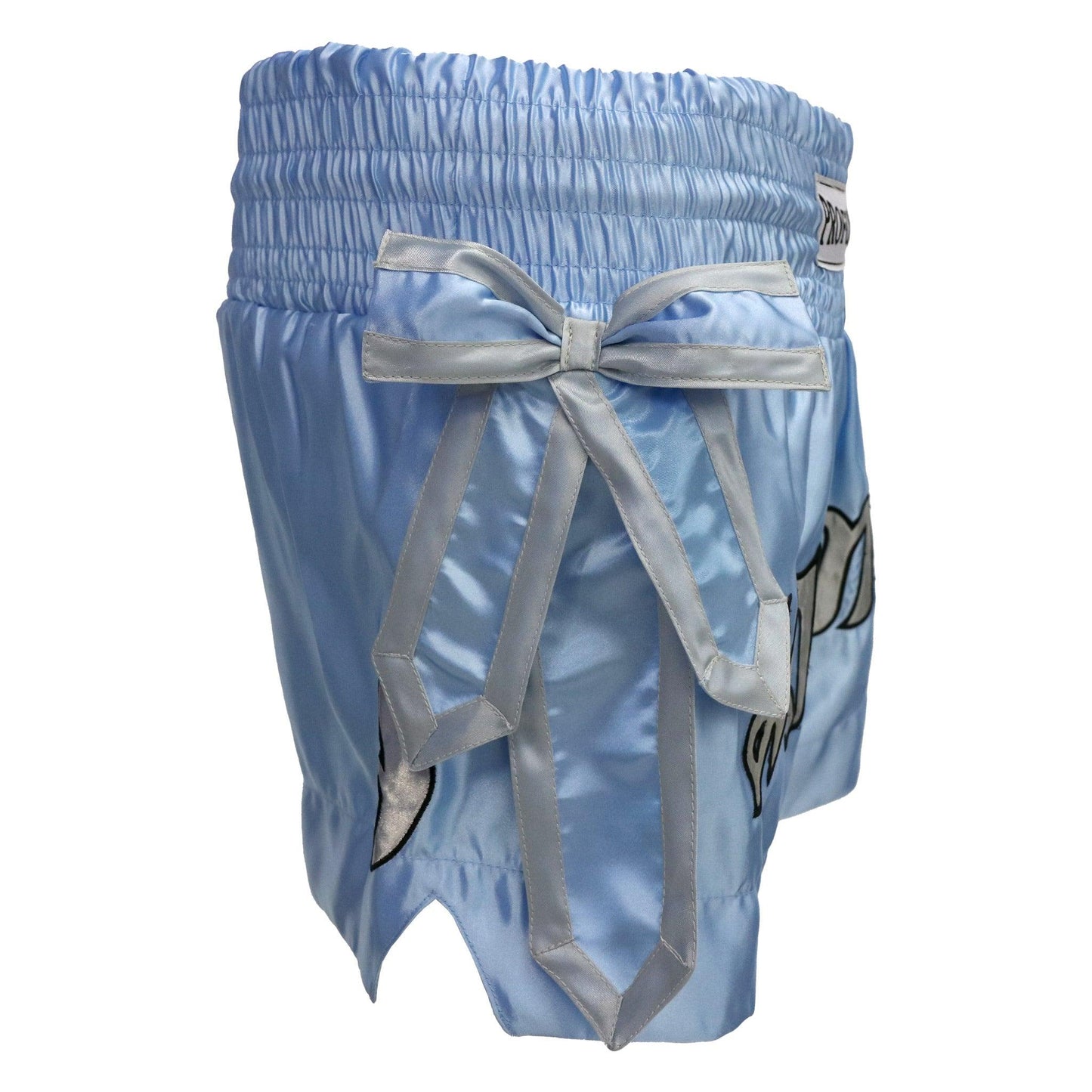 ProForce Sport Angel Wing Muay Thai Shorts - w/ Light Blue Bows - Violent Art Shop