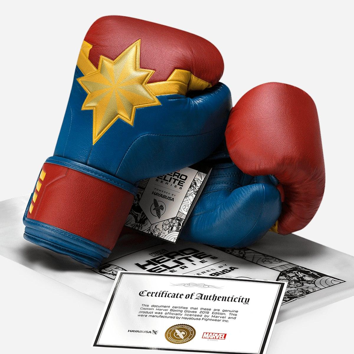 Marvel's Captain Marvel Boxing Gloves - Violent Art Shop