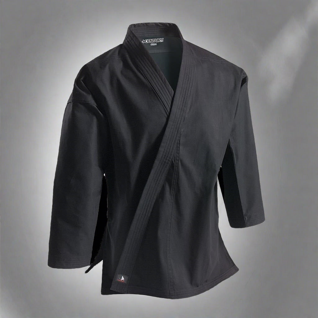 12 oz. Heavyweight Brushed Cotton Uniform - Black - Violent Art Shop