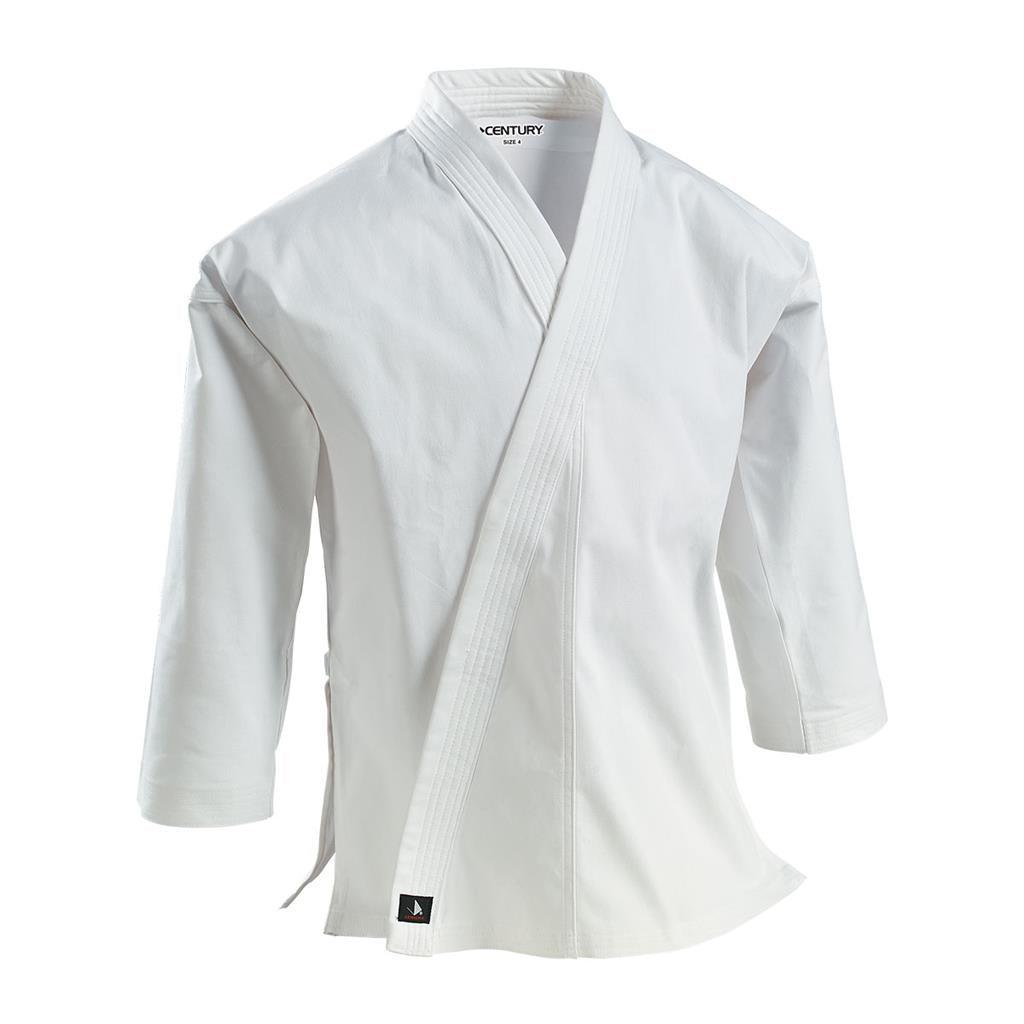 12 oz. Heavyweight Brushed Cotton Uniform - White - Violent Art Shop