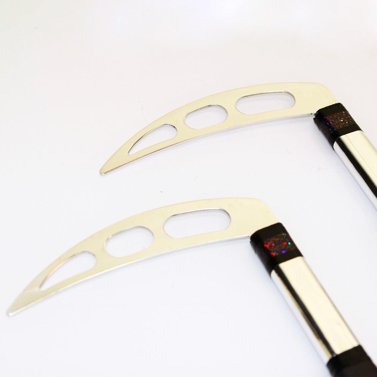 G-Force Swirl Kama with Oval Blade - Violent Art Shop