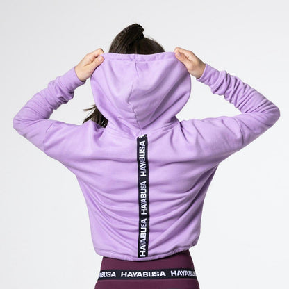 Hayabusa Womens Cozy Fleece Cropped Hoodie - Violent Art Shop