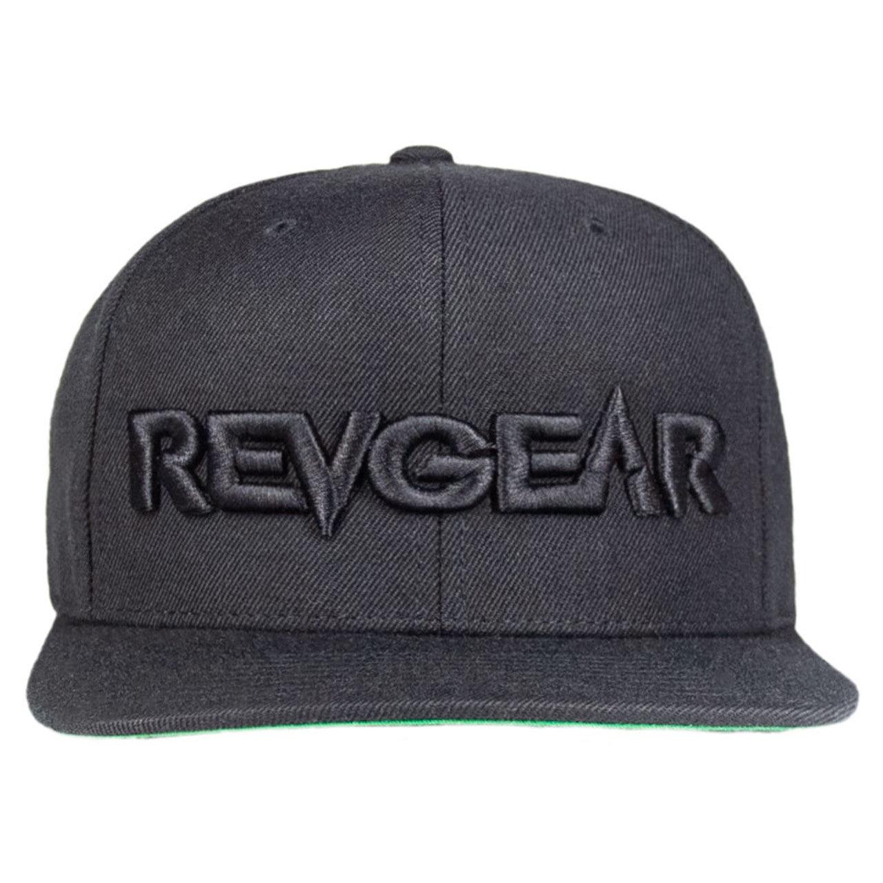 3D Revgear Premium Snapback Hat - Black / Black - Violent Art Shop