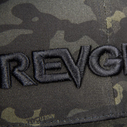 3D Revgear Premium Snapback Hat - Camo - Violent Art Shop