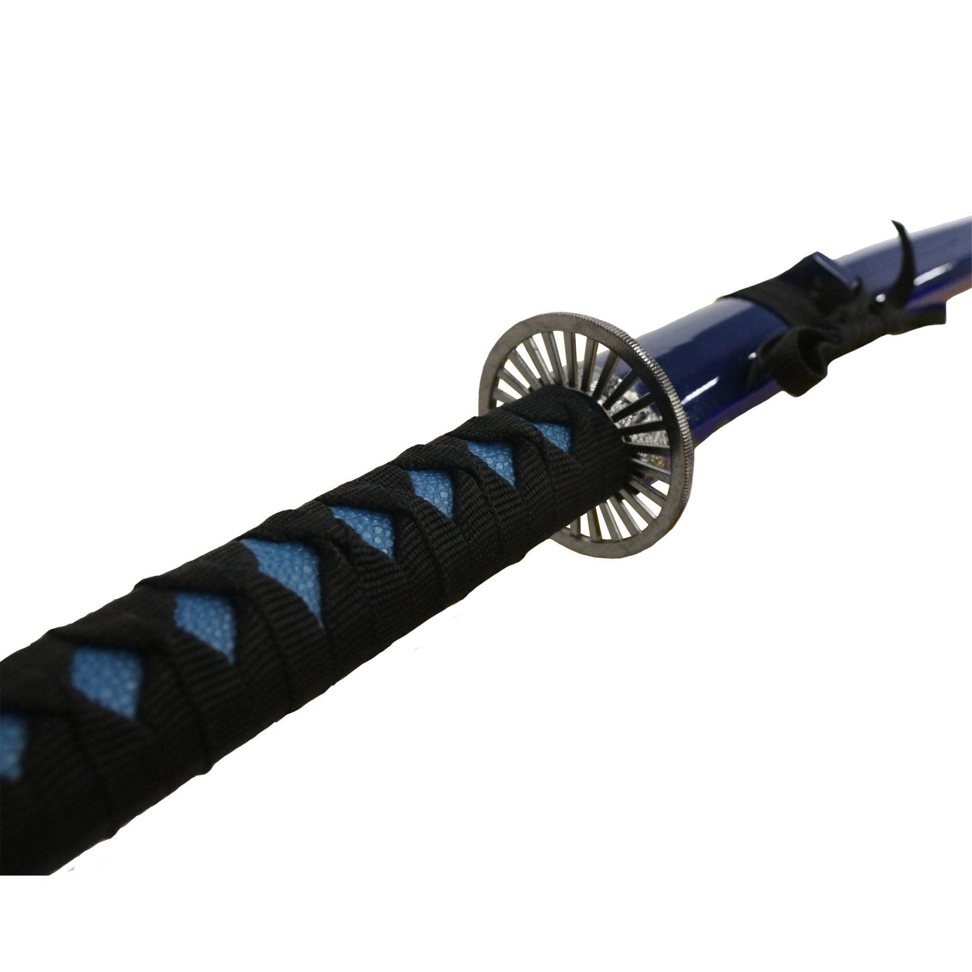 Blue Samurai Sword - Violent Art Shop