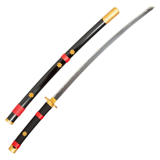 Black Sword w/ Gold Hand Guard - Violent Art Shop