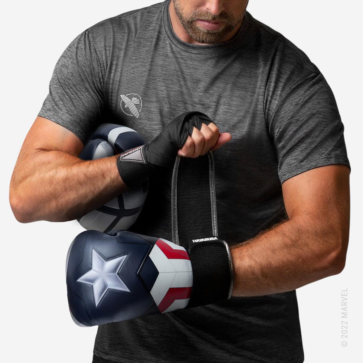 Marvels Captain America (Sam Wilson) Boxing Gloves - Violent Art Shop