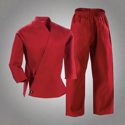 6 oz. Lightweight Student Uniform - Red - Violent Art Shop
