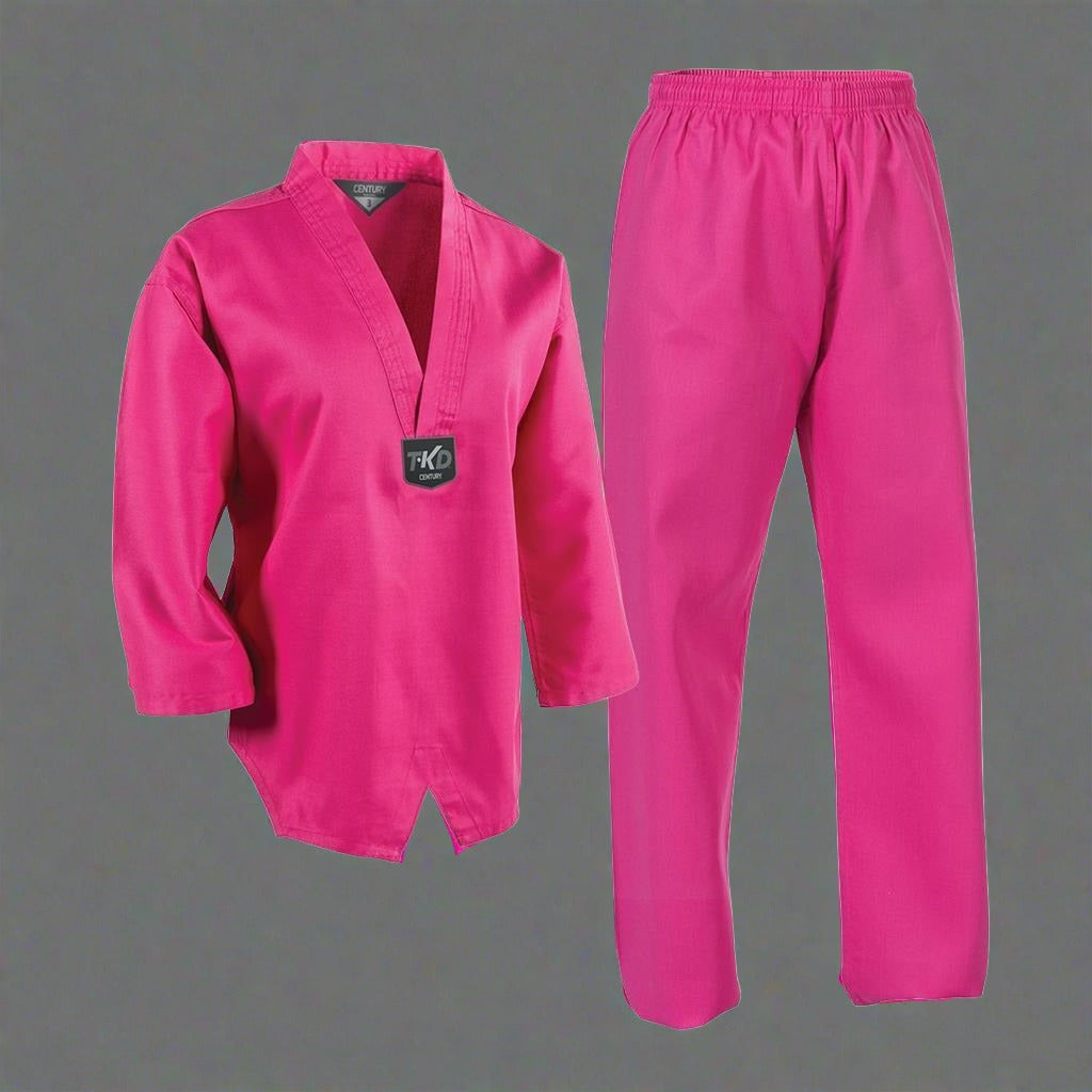 6 oz. Lightweight TKD Student Uniform - Pink - Violent Art Shop