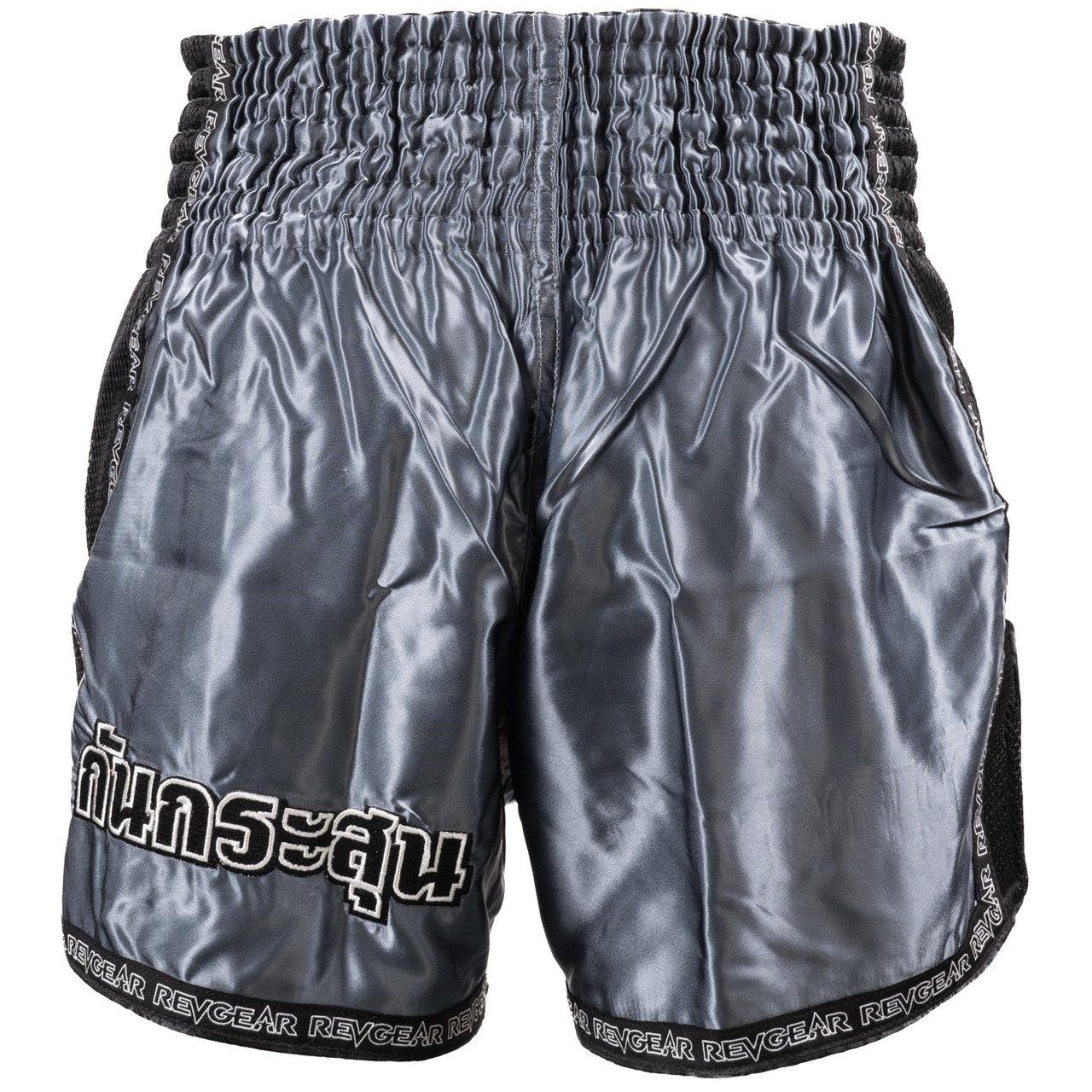 Legends Thai Shorts - Spirit - Gray / Black - Violent Art Shop